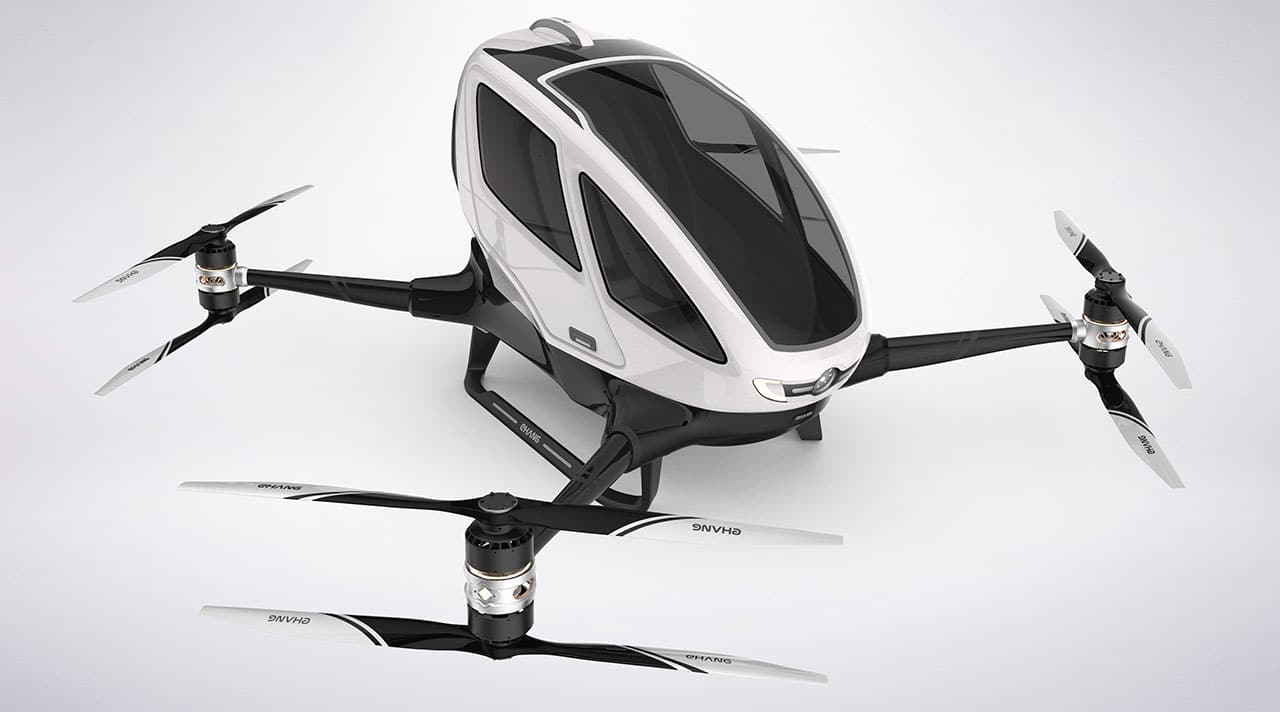 Le drone taxi E 184 du constructeur Ehang