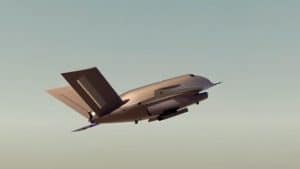 Drone technologique en vol