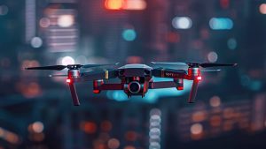 Drone en vol