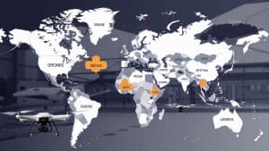Carte zones drones