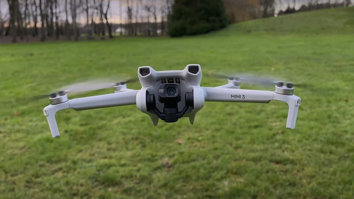 Drone Mini 3 en action