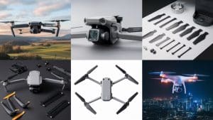 Différents modèles de drones