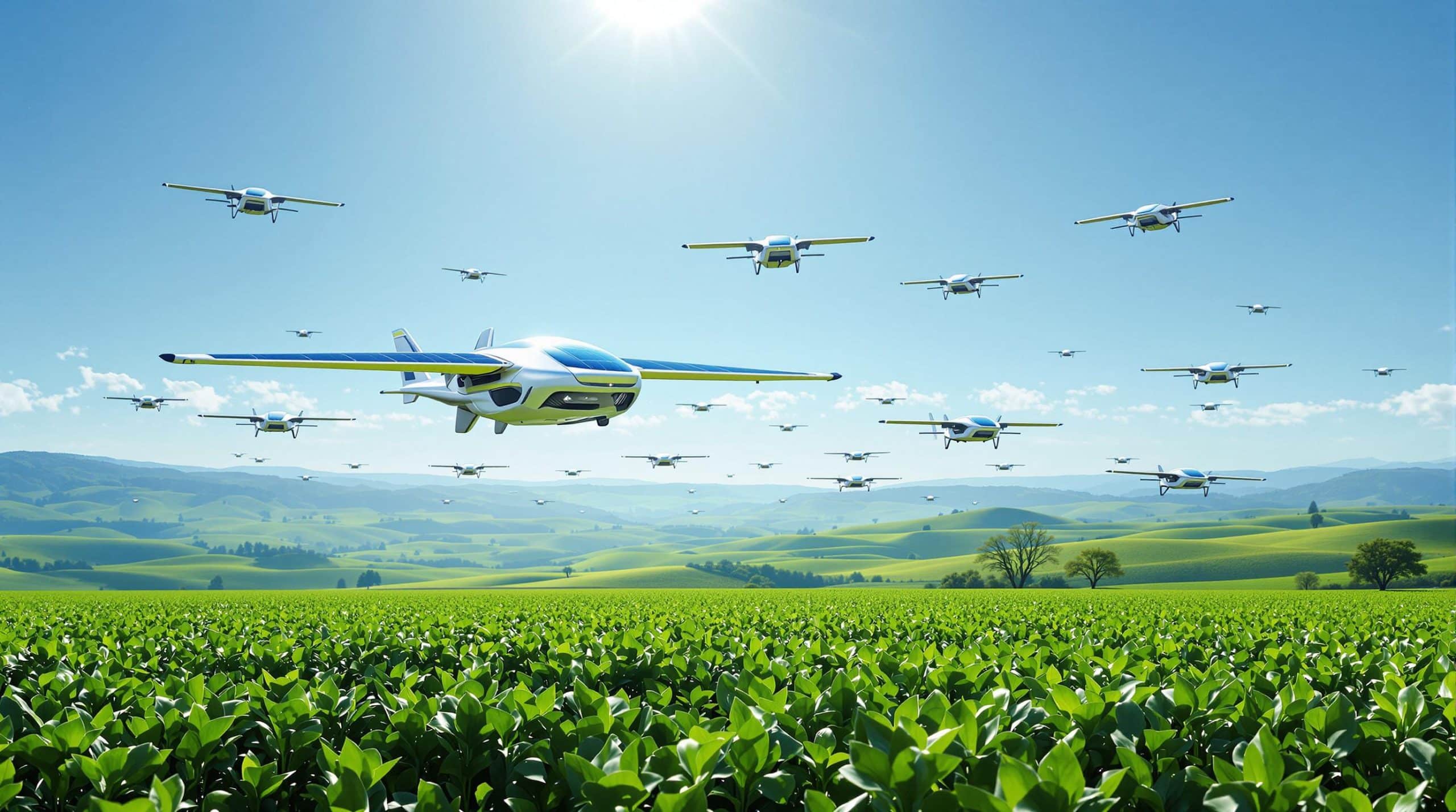 découvrez comment les drones solaires révolutionnent l'agriculture en offrant des solutions durables et innovantes. cette avancée technologique promet d'améliorer la surveillance des cultures, d'optimiser les rendements et de réduire l'impact environnemental. plongez dans l'avenir de l'agriculture avec cette nouvelle étape prometteuse.