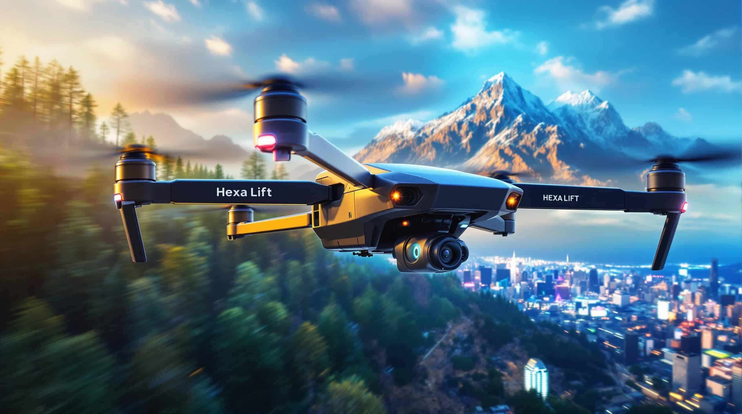 découvrez les caractéristiques techniques exceptionnelles du drone hexa lift, qui en font un choix unique pour vos besoins de vol. performance, stabilité et innovation se rencontrent pour offrir une expérience de pilotage inégalée.