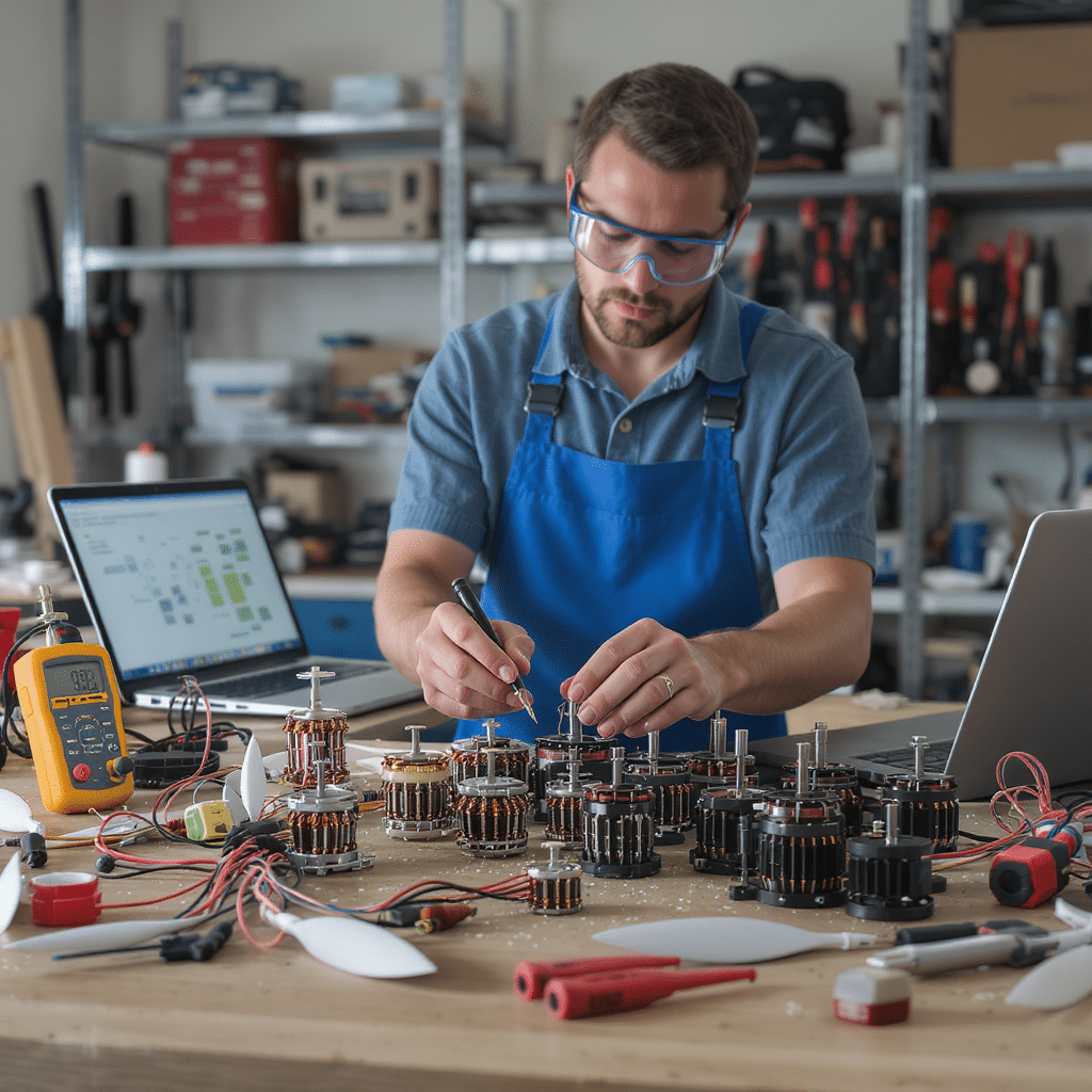 découvrez comment sélectionner le moteur idéal pour votre drone personnalisé. notre guide vous aide à comprendre les critères essentiels, tels que la puissance, l'efficacité énergétique et le poids, afin d'optimiser les performances de votre appareil et d'assurer des vols stables et précis.