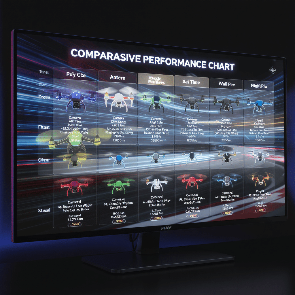 découvrez notre comparatif détaillé des performances des drones fpv racer les plus populaires. analysez les caractéristiques techniques, la vitesse, l'agilité et la portée de chaque modèle pour faire le meilleur choix selon vos besoins. plongez dans l'univers du drone racing avec notre guide complet.