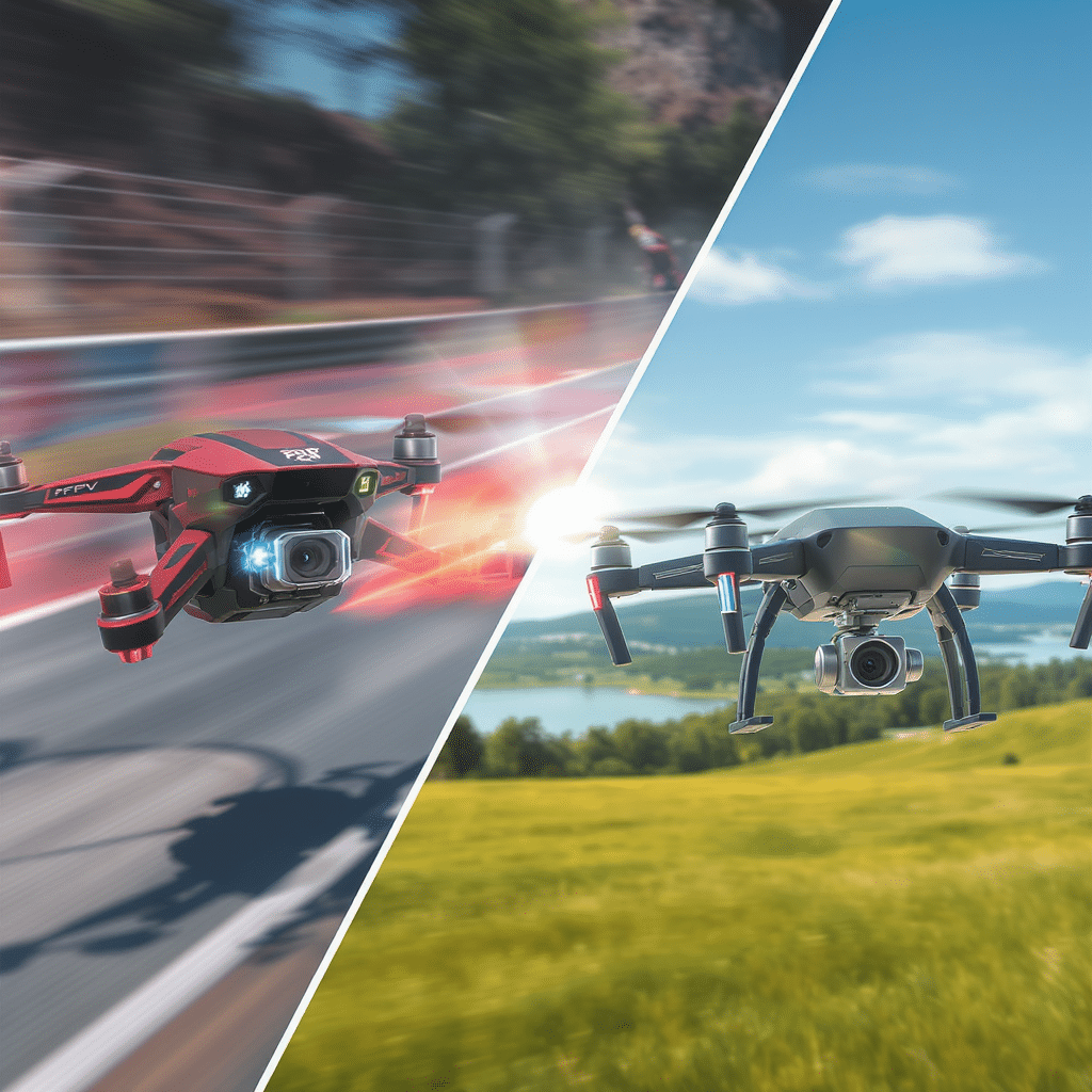 découvrez les principales différences entre les drones de course fpv et les drones classiques. apprenez comment leurs conceptions, fonctionnalités et performances varient pour répondre à des besoins spécifiques, que ce soit pour la compétition ou les loisirs.