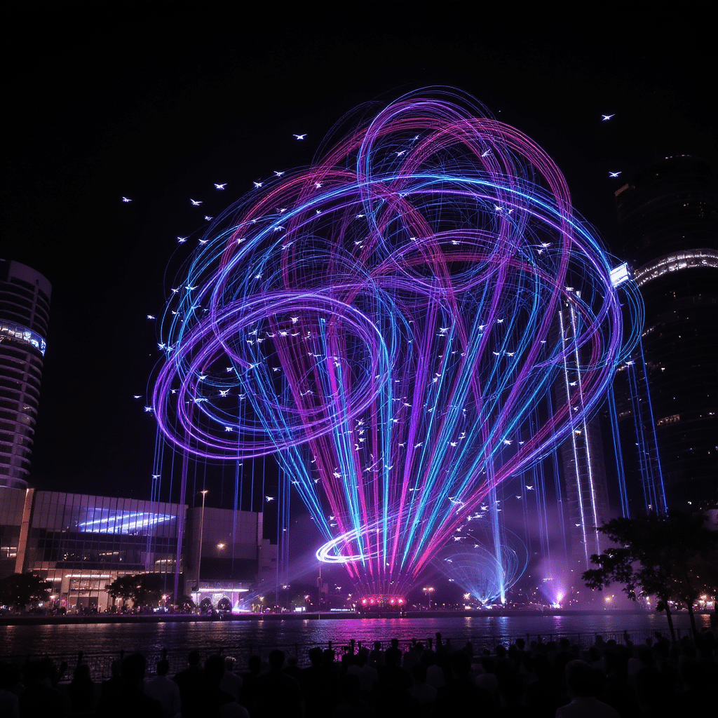 découvrez comment l'intelligence artificielle transforme les performances de ballets de drones lumineux, innovant dans la création de spectacles éblouissants mêlant technologie et art. apprenez les techniques utilisées pour synchroniser des milliers de drones et offrir une expérience visuelle unique.