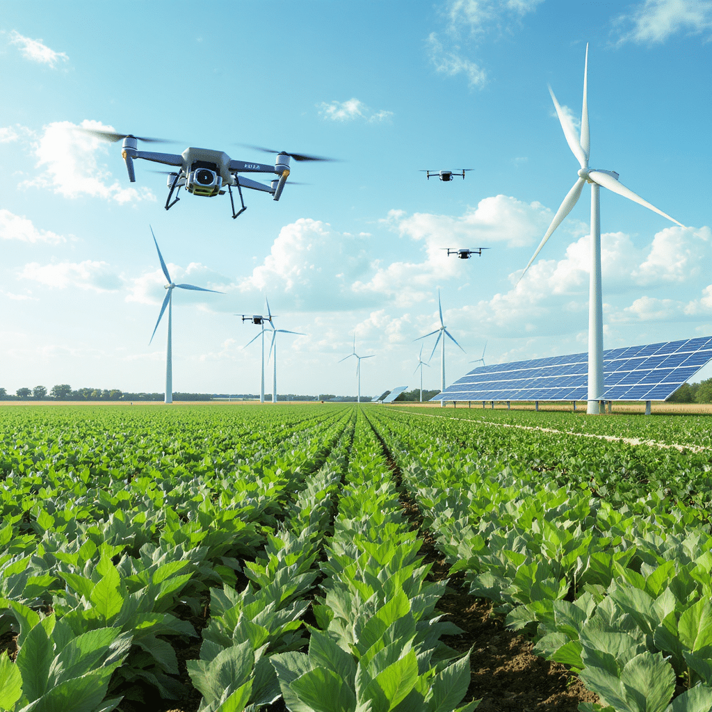 découvrez comment les drones agricoles révolutionnent l'agriculture durable en améliorant l'efficacité des cultures, en réduisant l'impact environnemental et en optimisant l'utilisation des ressources. explorez les innovations et les tendances qui façonnent l'avenir de l'agriculture grâce à cette technologie avancée.
