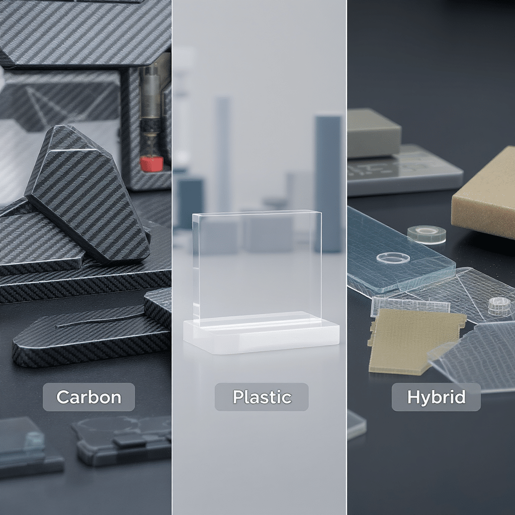 découvrez les avantages et inconvénients des structures en carbone, plastique et hybride. faites le meilleur choix pour vos besoins en performance et en durabilité grâce à notre guide complet.