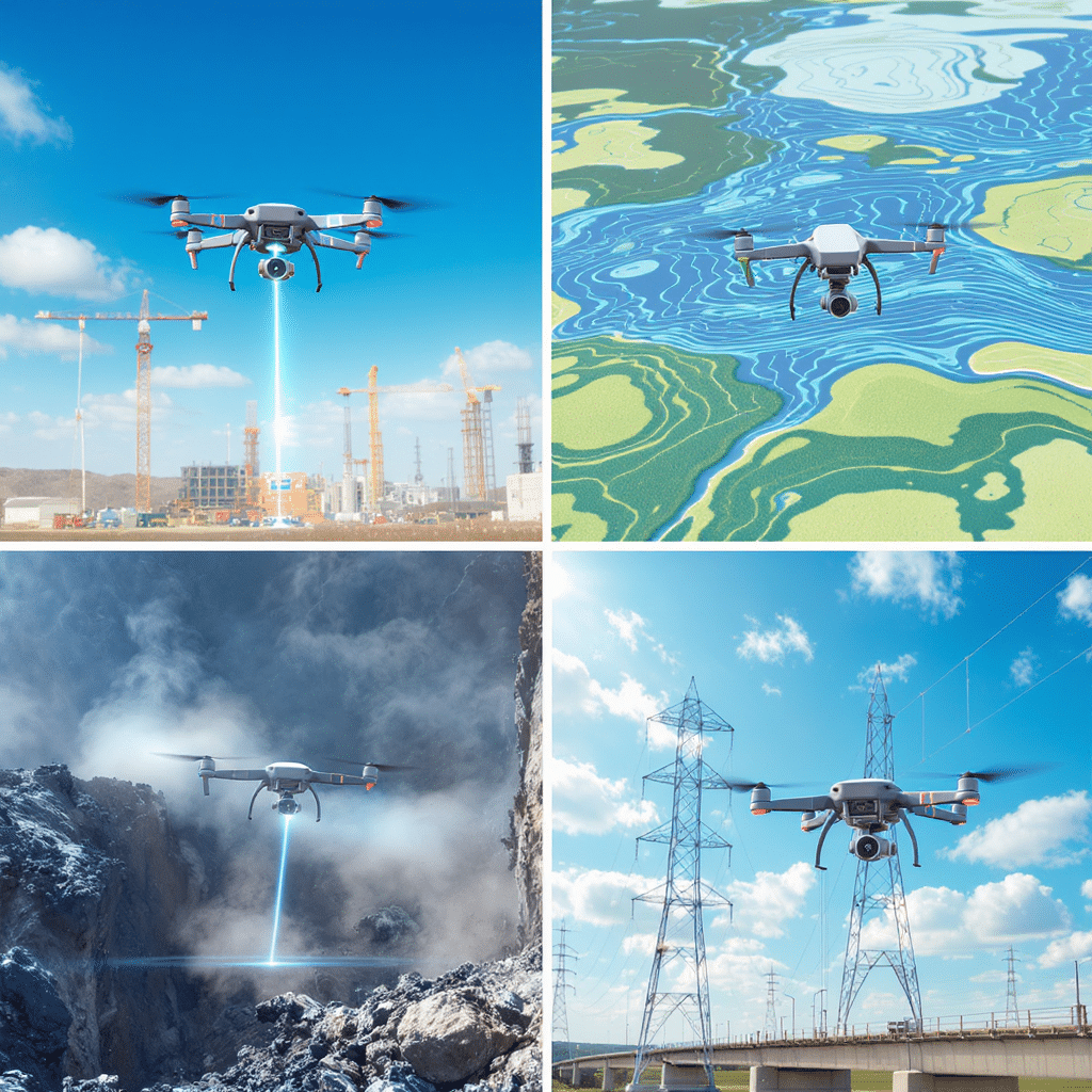 découvrez comment le drone lidar révolutionne les secteurs industriels grâce à ses applications innovantes. du relevé topographique à l'inspection des infrastructures, explorez le potentiel illimité de cette technologie avancée pour améliorer l'efficacité et la précision dans divers domaines.