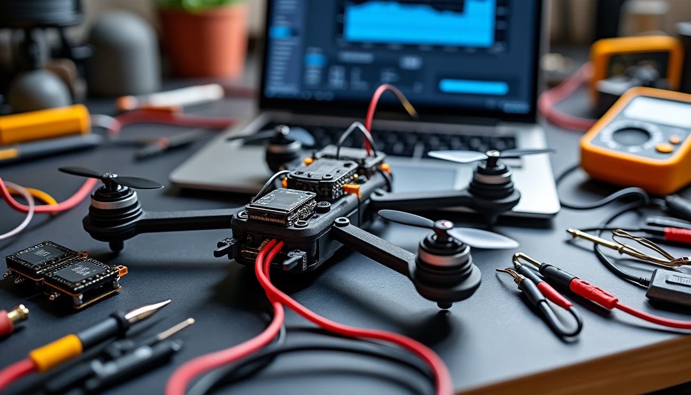 découvrez comment calibrer facilement les esc et moteurs de votre drone grâce à cette méthode pas à pas. suivez nos conseils pour optimiser les performances et la sécurité de votre drone.