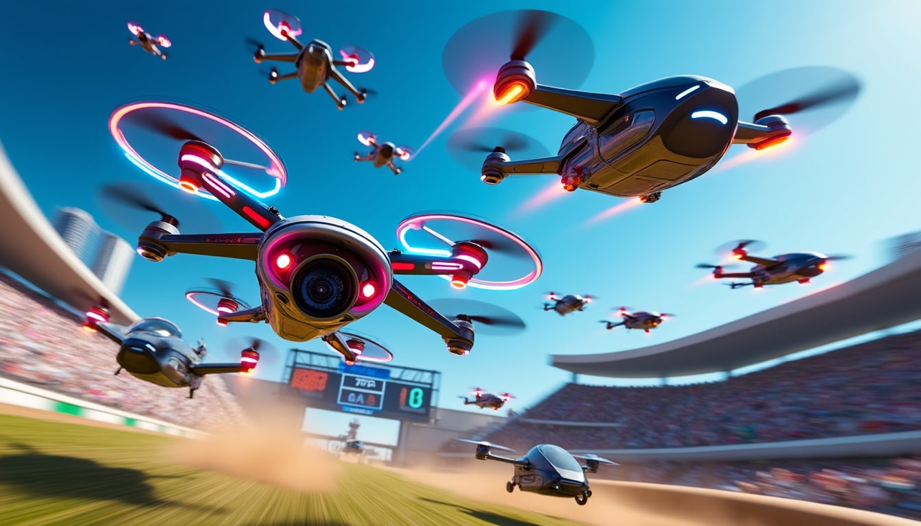 découvrez notre classement des 10 meilleurs drones de course 2025, sélectionnés pour leur vitesse, leur autonomie et leur portée exceptionnelles. trouvez le drone idéal pour des sensations fortes et des performances optimales !