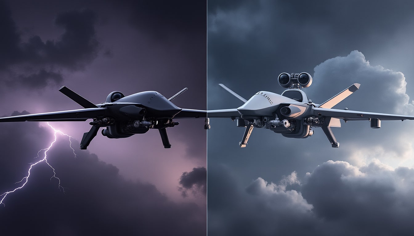 découvrez les distinctions clés entre drones de combat, drones male et drones tactiques : usages, performances et missions expliqués pour mieux comprendre leurs spécificités.