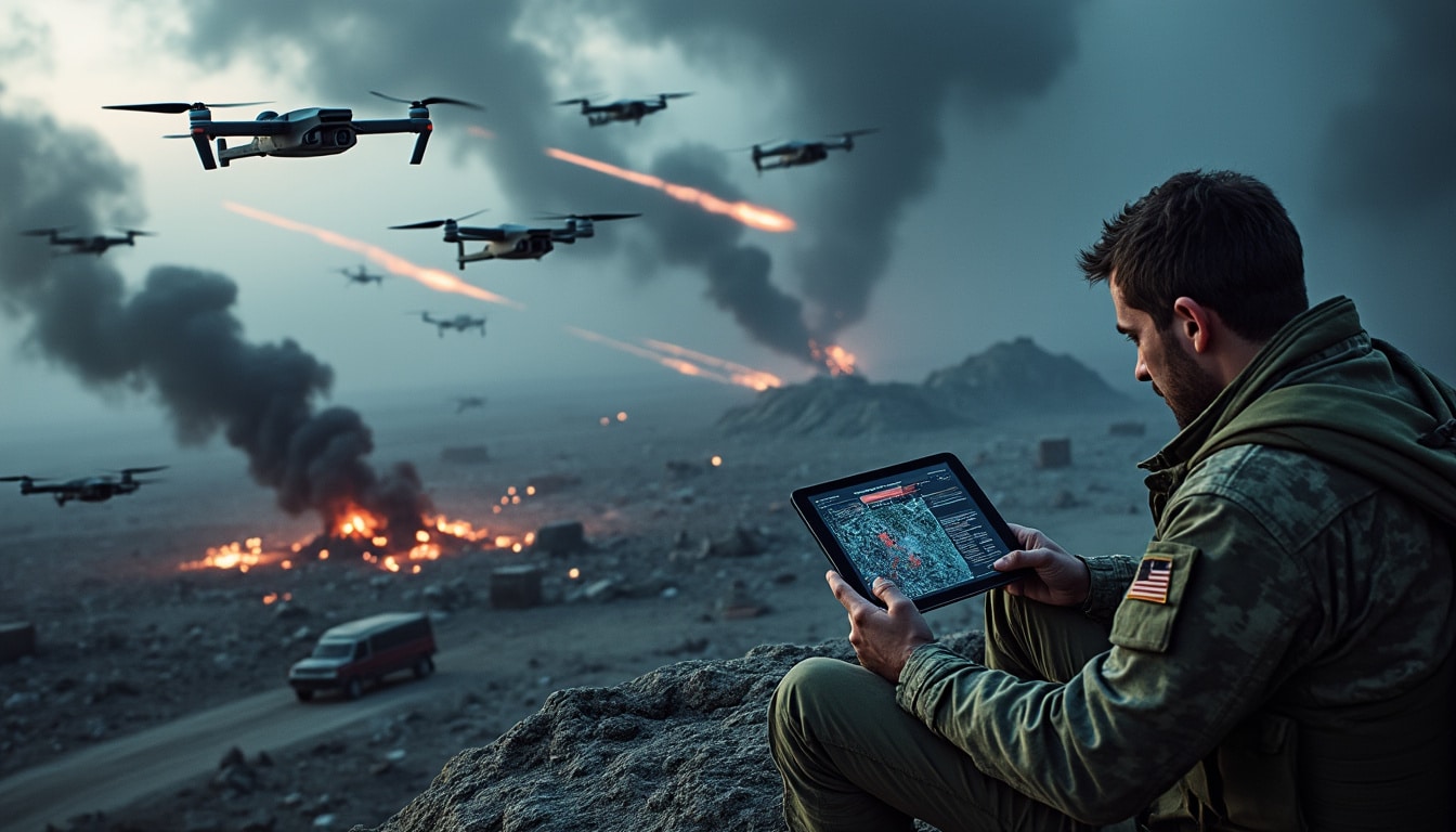 découvrez comment le droit international encadre l’utilisation des drones de combat en temps de guerre : cadres juridiques, enjeux éthiques et implications pour les droits humains.