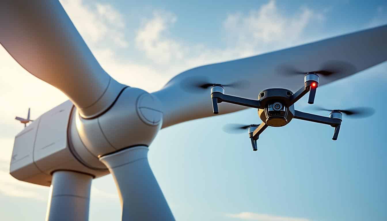 découvrez comment choisir le meilleur capteur pour les pales de votre drone éolienne afin d'optimiser ses performances et sa durabilité.