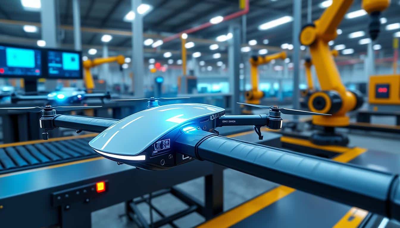 découvrez comment la maintenance prédictive par drone permet d'éviter les arrêts de production en détectant les anomalies à temps et en optimisant la gestion des équipements.