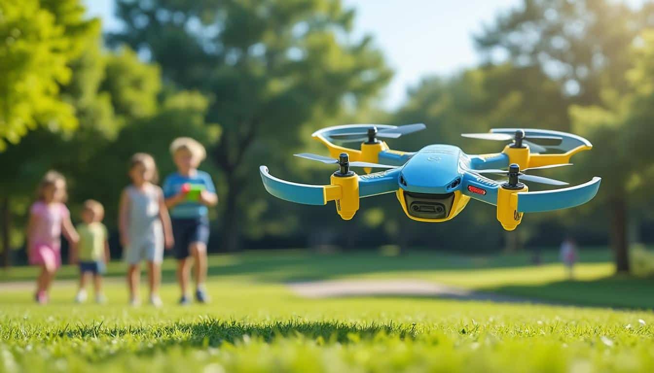 découvrez le snaptain sp650, un drone idéal pour les enfants, offrant des figures acrobatiques impressionnantes et plusieurs modes automatiques pour une utilisation facile et ludique.