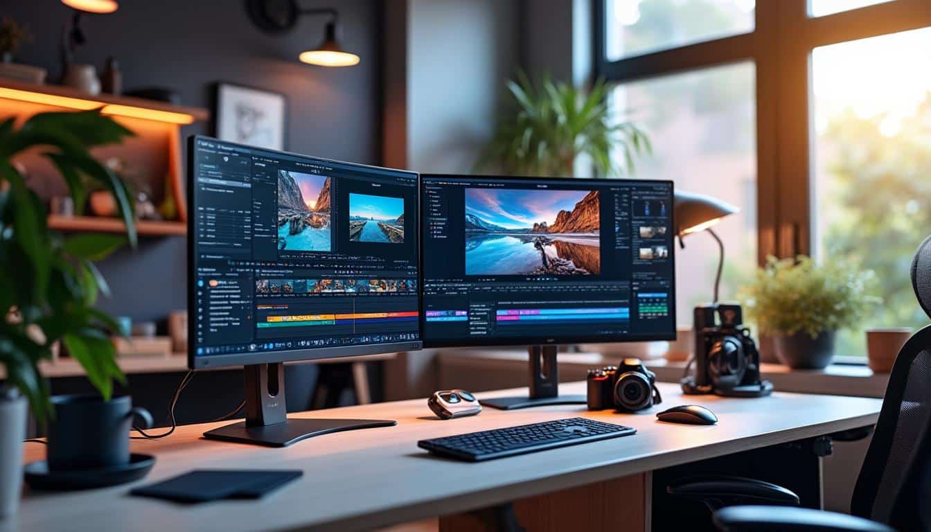 découvrez comment optimiser la qualité de vos workflows photo et vidéo professionnels en utilisant davinci resolve et premiere pro pour des résultats créatifs et efficaces.