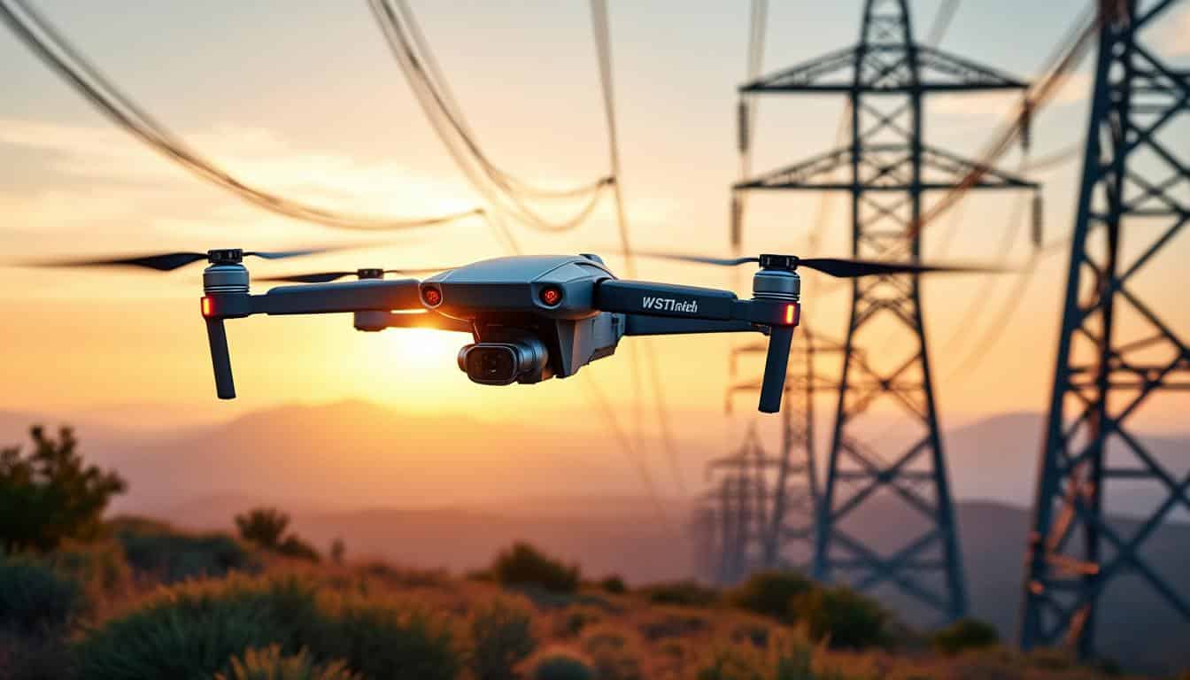 découvrez comment l'industrie du drone révolutionne l'inspection des lignes électriques grâce à l'automatisation, améliorant sécurité et efficacité.