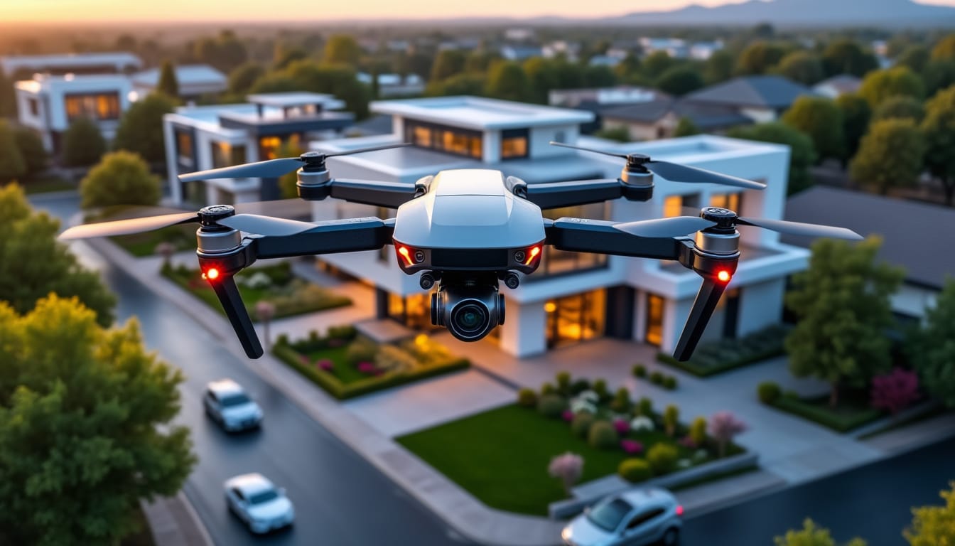 découvrez la génération de visites virtuelles immersives grâce au drone immobilier, pour explorer vos biens sous un nouvel angle réaliste et interactif.