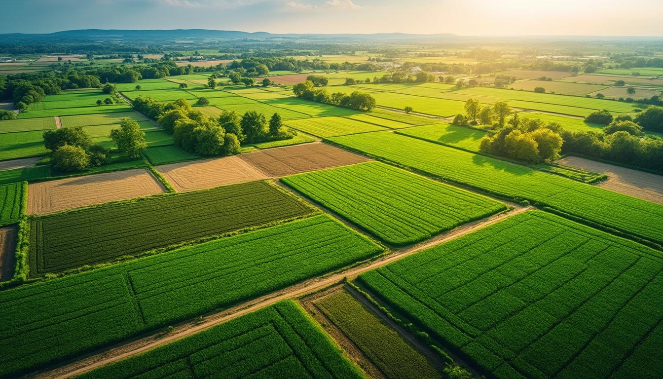 découvrez comment la photographie par drone immobilier sublime et valorise les parcelles agricoles, offrant une perspective unique pour leur mise en valeur.