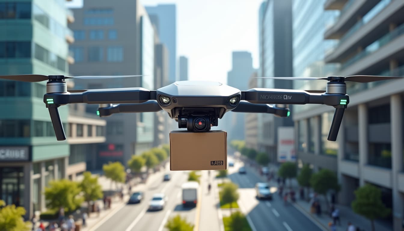 optimisez la livraison du dernier kilomètre grâce aux algorithmes avancés de routage pour drones autonomes, assurant rapidité et efficacité.