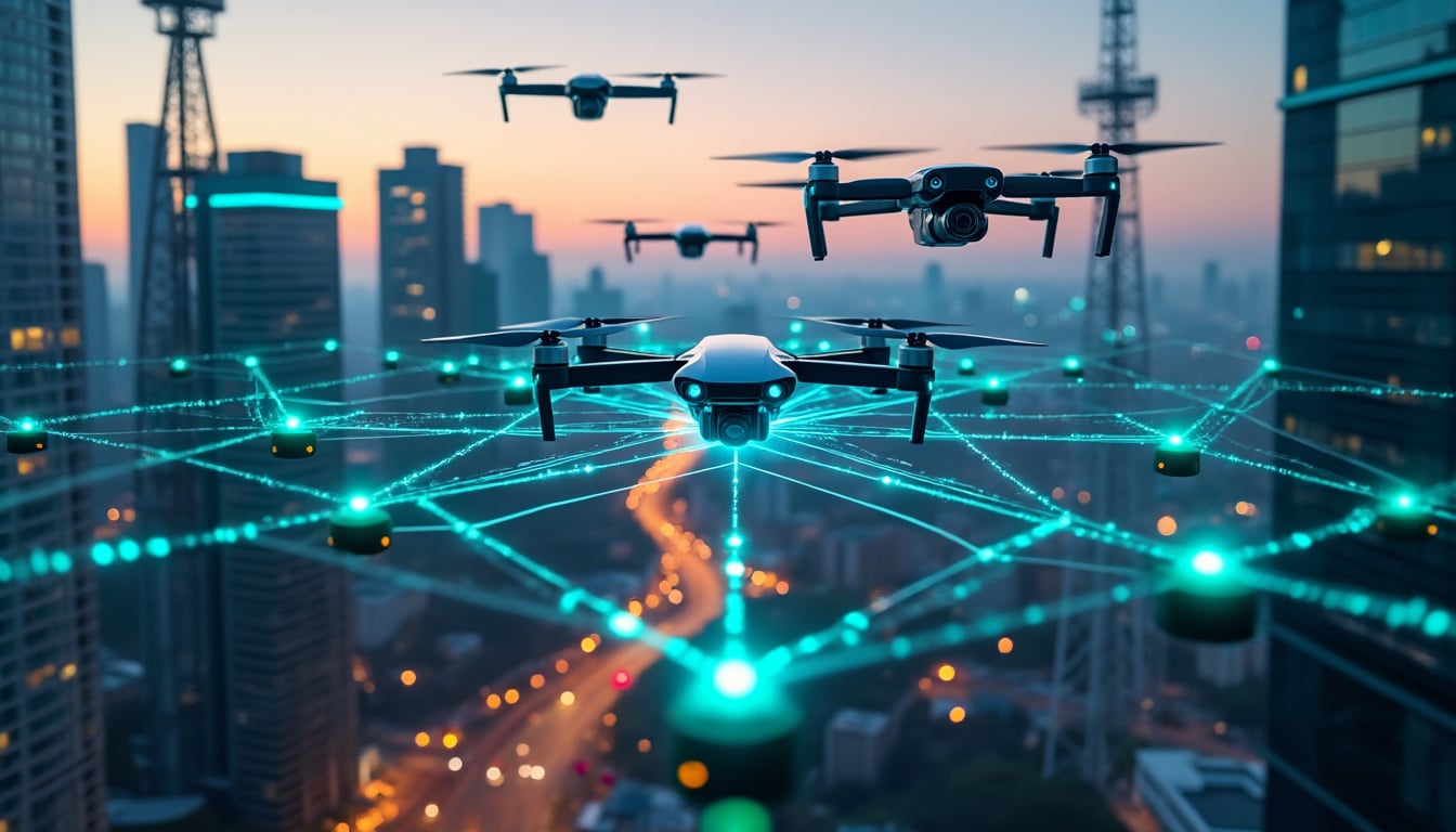 découvrez comment l'industrie du drone établit la standardisation des protocoles de communication sans fil pour garantir une meilleure compatibilité et fiabilité des appareils.