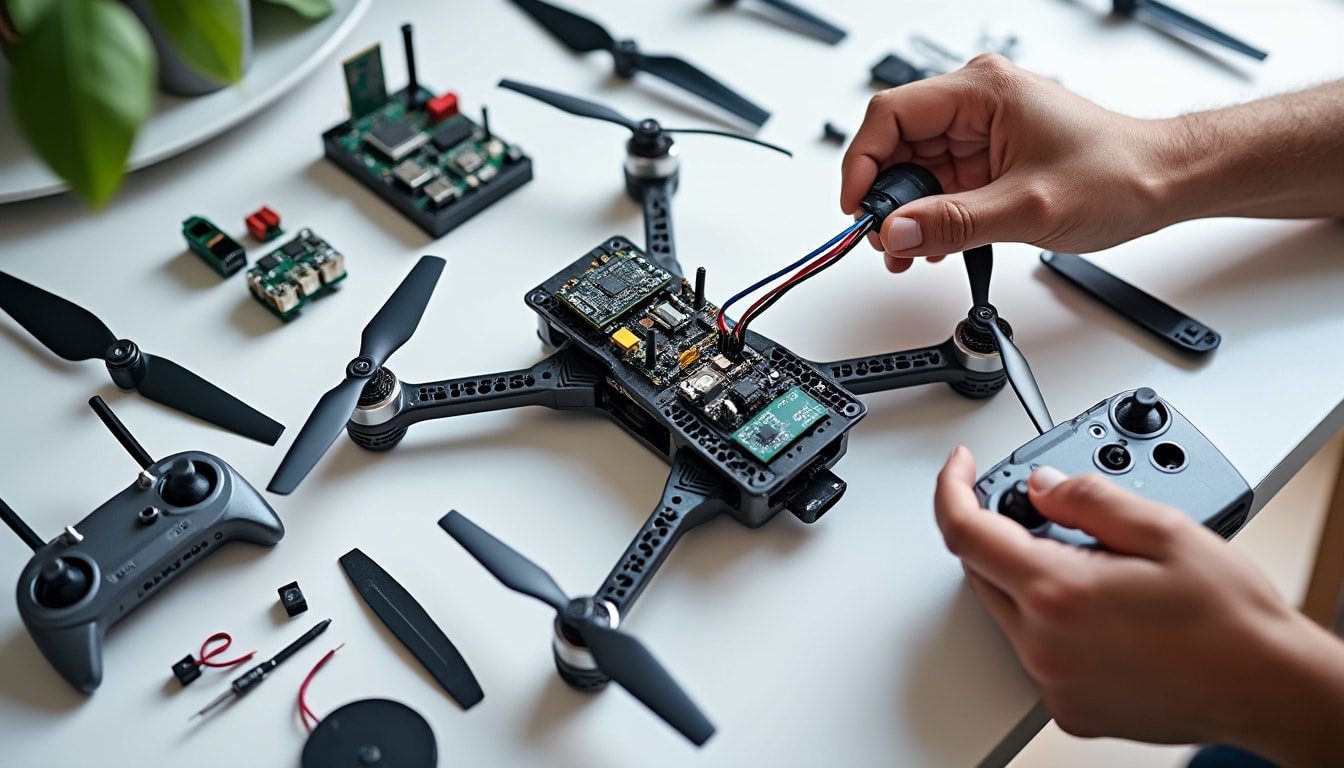 découvrez étape par étape comment construire votre propre drone avec ce guide complet et pratique.