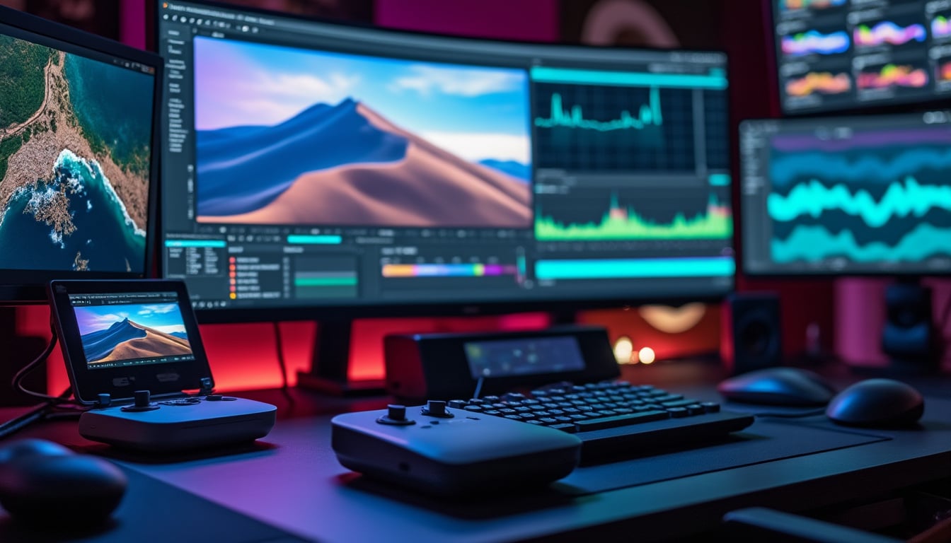 découvrez l'étalonnage colorimétrique professionnel simplifié en vidéo grâce au profil dlog-m 10 bits du mavic pro 2, pour des images aux couleurs précises et naturelles.