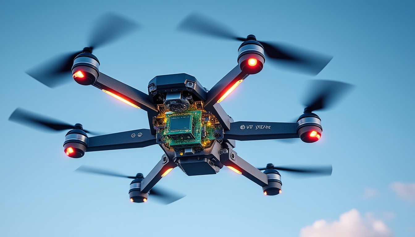 découvrez le fonctionnement d'un drone expliqué simplement : principes de vol, composants essentiels et technologie derrière ces appareils innovants.