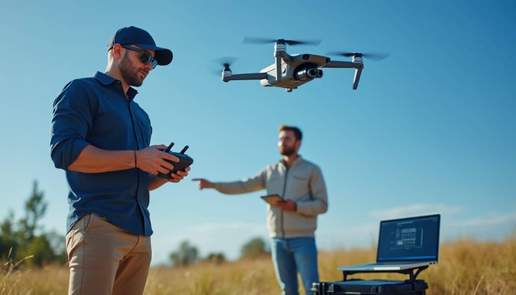 découvrez notre formation de télépilote de drone : contenu détaillé, durée, et débouchés professionnels pour devenir un expert certifié dans le pilotage de drones.