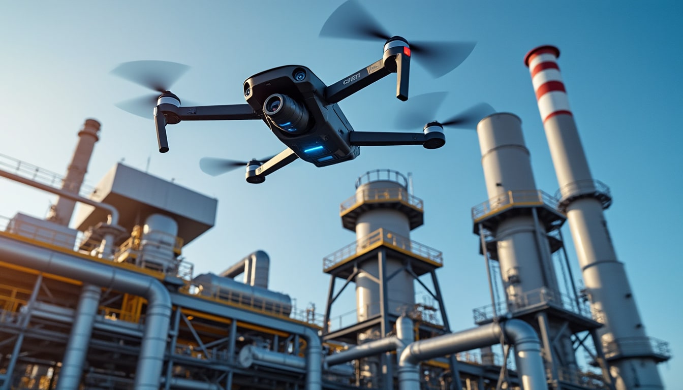 découvrez comment l'inspection par drone révolutionne les contrôles techniques grâce à une technologie précise, rapide et sécurisée.