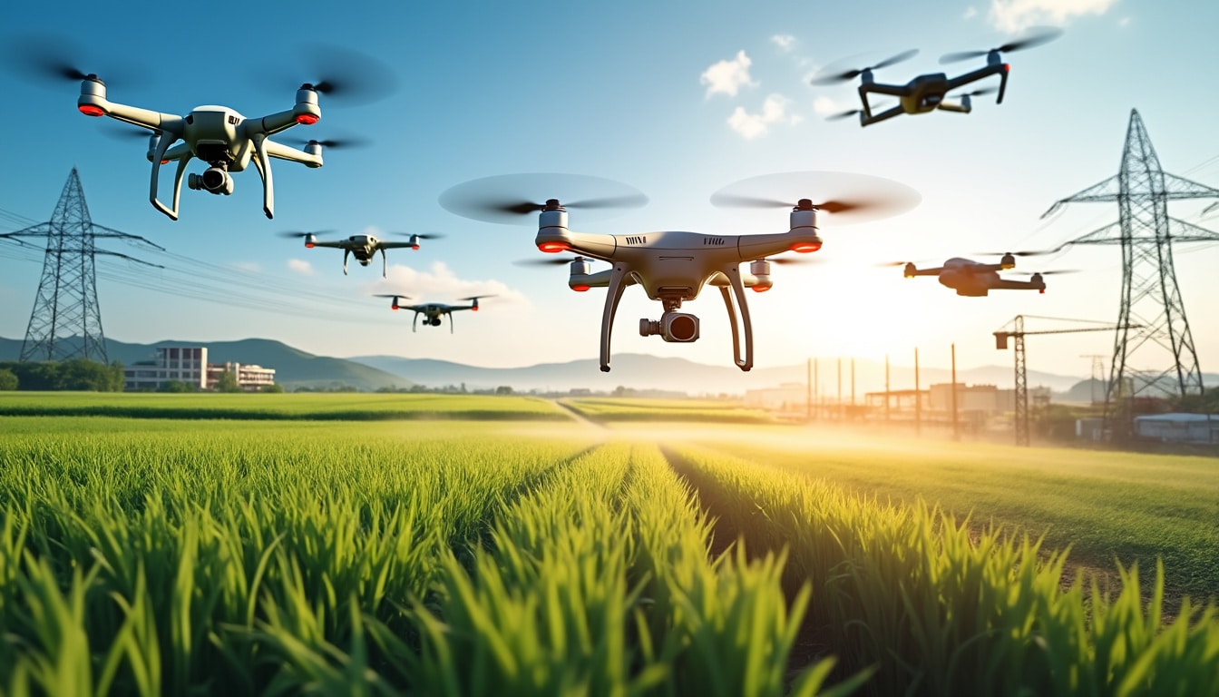 découvrez les différents secteurs qui utilisent des drones, de l'agriculture à la construction, en passant par la surveillance et la livraison, et explorez leurs applications innovantes.